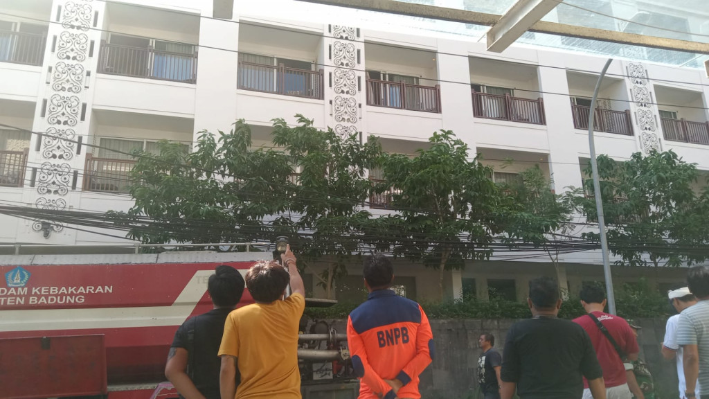 Kebakaran Hotel di Banjar Seminyak, Kelurahan Seminyak, Kecamatan Kuta Tanggal 08 Juni 2023